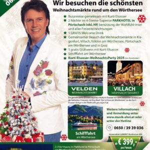06.12. - 08.12.2025: Weihnachtsparty 2025 am Wörthersee