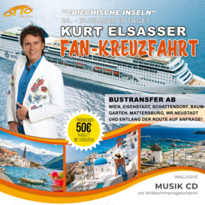 24. - 31.05.2025: MSC Fan-Kreuzfahrt 2025